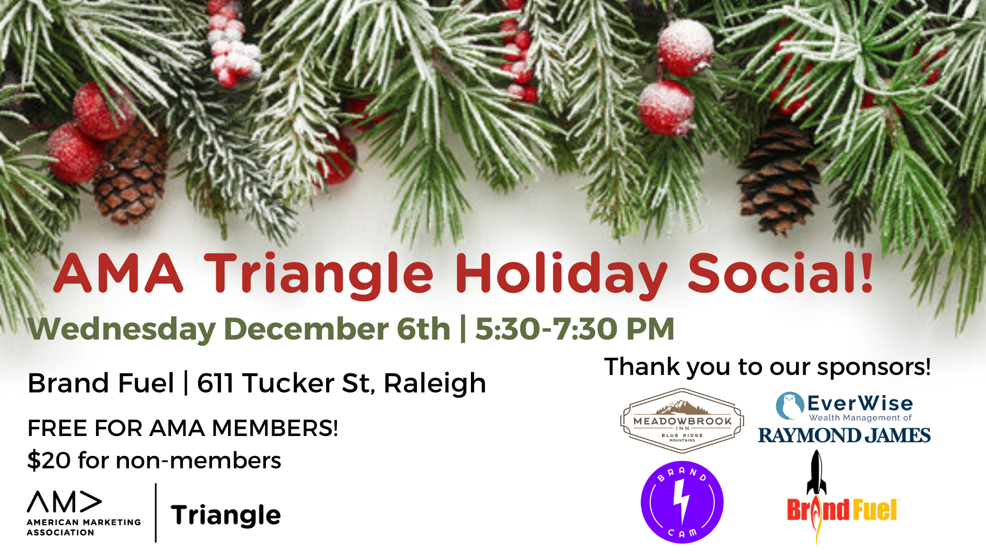 AMA Triangle Holiday Social